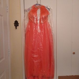 Watermelon Prom Dress